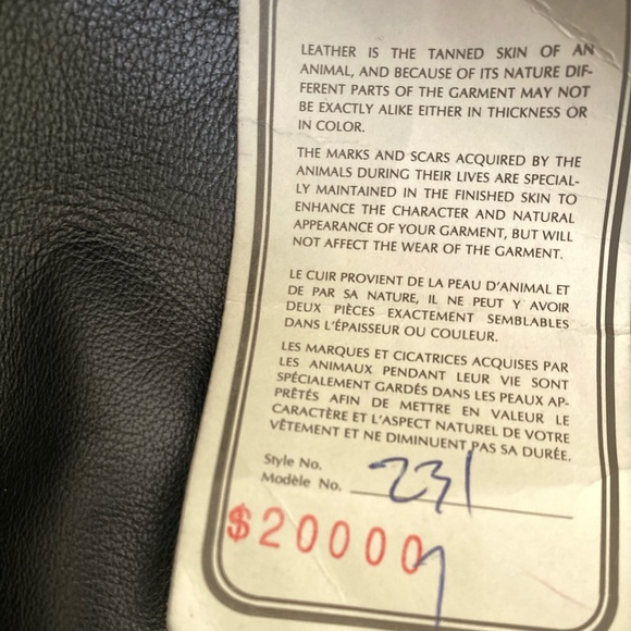 Vintage 2k Leather Coat 💣 - Picture 7 of 7